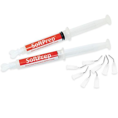 СофтПреп / SoftPrep - гель для обработки корневых каналов с ЭДТА (2шт х 6г), Spident / Корея